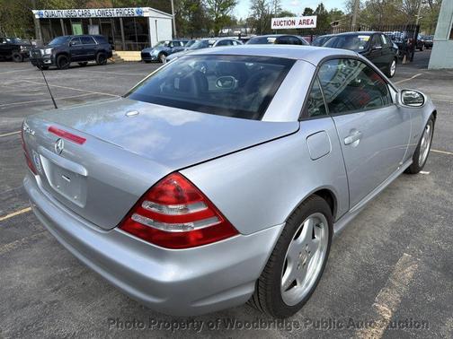 Brilliant Silver Metallic 2001 Mercedes-Benz SLK-Class SLK320