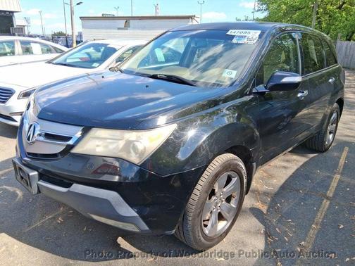 Formal Black 2008 Acura MDX Sport
