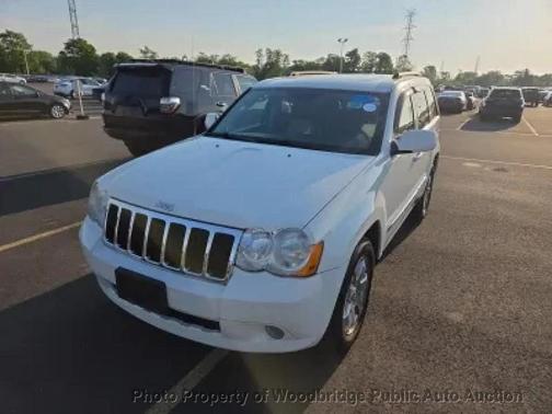Stone White Clearcoat 2009 Jeep Grand Cherokee Limited
