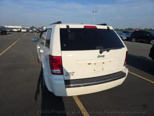 Stone White Clearcoat 2009 Jeep Grand Cherokee Limited