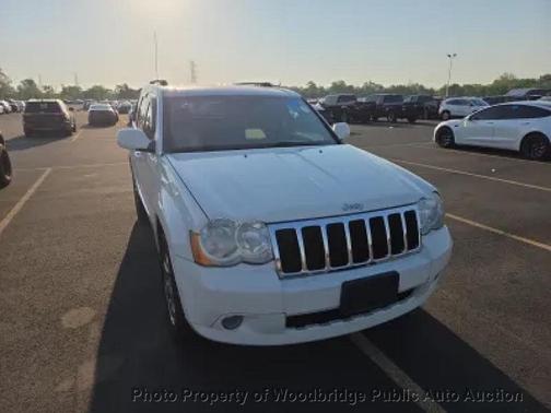 Stone White Clearcoat 2009 Jeep Grand Cherokee Limited