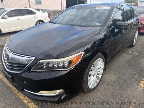 Crystal Black Pearl 2014 Acura RLX Technology Package