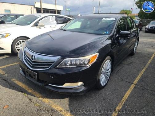 Crystal Black Pearl 2014 Acura RLX Technology Package