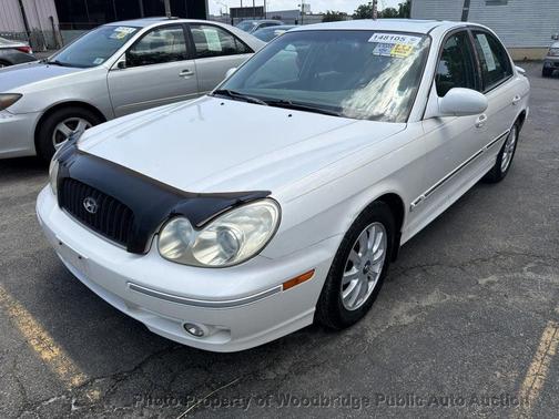 White 2003 Hyundai SONATA LX