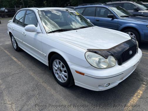 White 2003 Hyundai SONATA LX