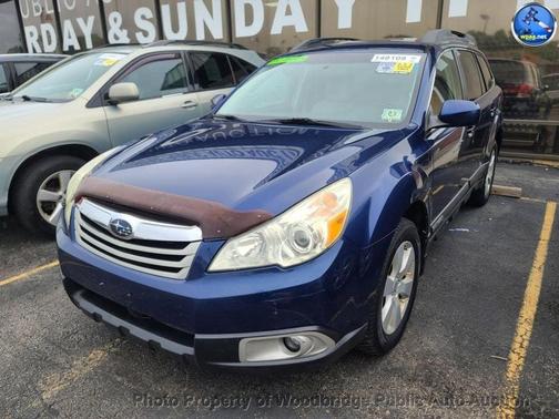 Blue 2010 Subaru Outback 2.5 i Premium