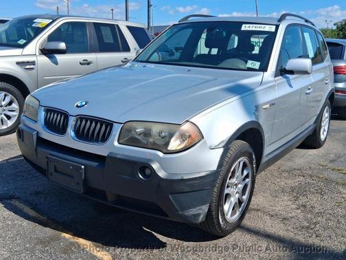 Titanium Silver Metallic 2004 BMW X3 2.5i