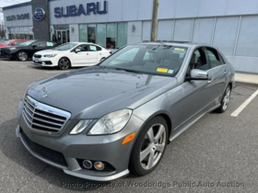Gray 2010 Mercedes-Benz E-Class E 350 4dr Sedan E350 Sport RWD