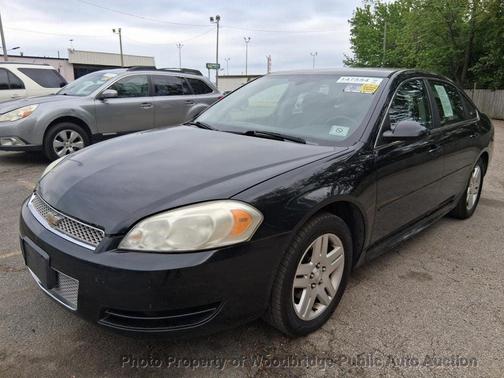 Black 2012 Chevrolet Impala LT