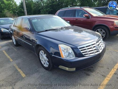 Blue 2006 Cadillac DTS Base