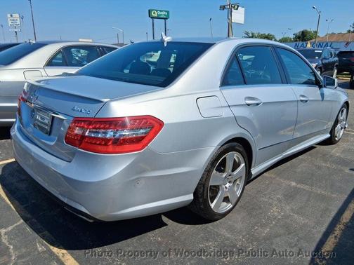 Silver 2011 Mercedes-Benz E-Class 4MATIC