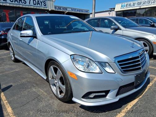 Silver 2011 Mercedes-Benz E-Class 4MATIC