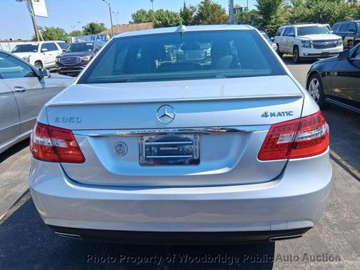 Silver 2011 Mercedes-Benz E-Class 4MATIC