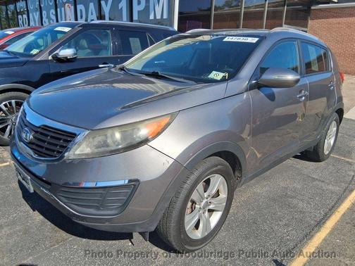 Gray 2011 Kia Sportage LX