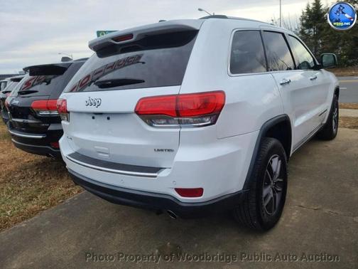 Bright White Clearcoat 2018 Jeep Grand Cherokee Limited