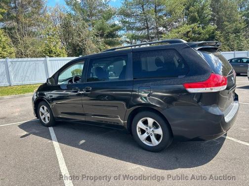 Black 2011 Toyota Sienna LE