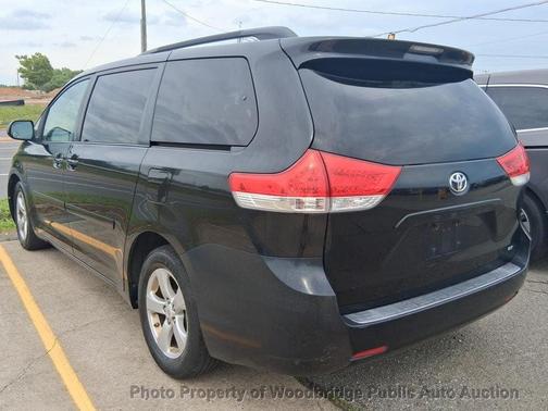 Black 2011 Toyota Sienna LE