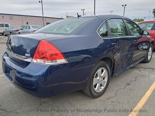Blue 2010 Chevrolet Impala LT