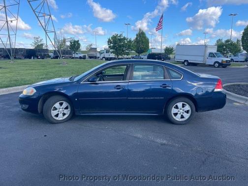 Blue 2010 Chevrolet Impala LT