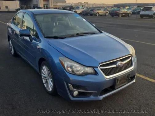Quartz Blue Pearl 2016 Subaru Impreza 2.0i Limited