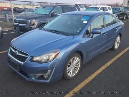 Quartz Blue Pearl 2016 Subaru Impreza 2.0i Limited