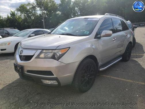 Palladium Metallic 2013 Acura MDX 3.7L