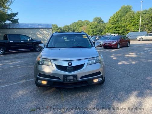 Palladium Metallic 2013 Acura MDX 3.7L