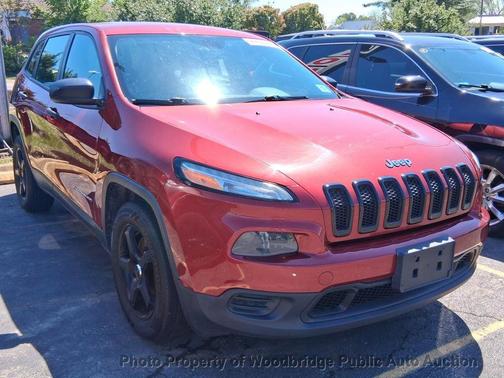 Brilliant Black Crystal Pearlcoat 2014 Jeep Cherokee Sport