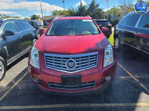 Crystal Red Tintcoat 2016 Cadillac SRX Luxury Collection