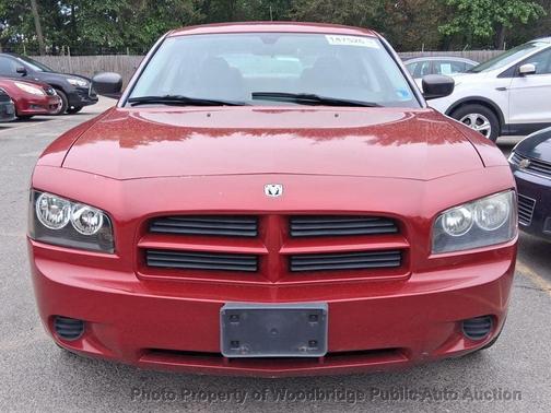 Red 2008 Dodge Charger SE