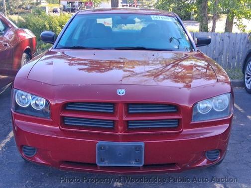 Red 2008 Dodge Charger SE