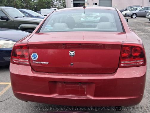 Red 2008 Dodge Charger SE