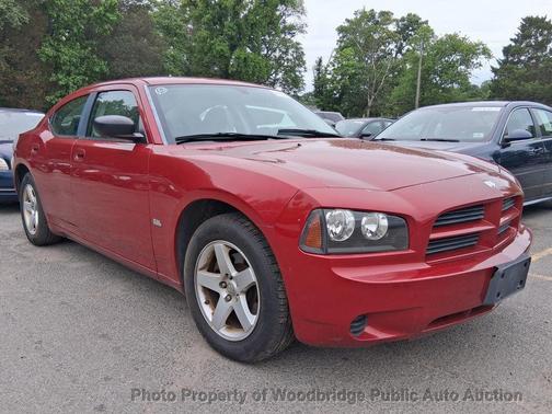 Red 2008 Dodge Charger SE