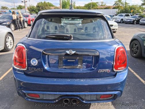 Blue 2015 MINI Hardtop Cooper S