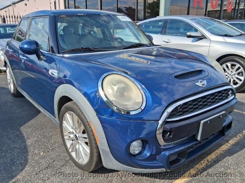Blue 2015 MINI Hardtop Cooper S