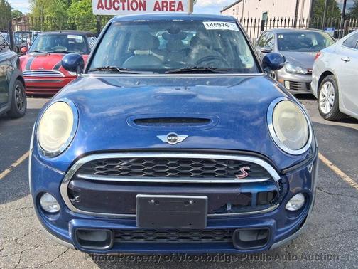Blue 2015 MINI Hardtop Cooper S
