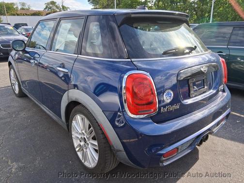 Blue 2015 MINI Hardtop Cooper S
