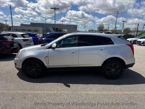 Silver 2013 Cadillac SRX Luxury Collection