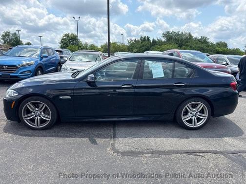 Black 2016 BMW 550 xDrive
