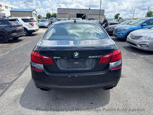 Black 2016 BMW 550 xDrive