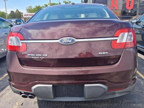 Maroon 2011 Ford Taurus SEL