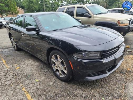 Pitch Black Clearcoat 2017 Dodge Charger SXT