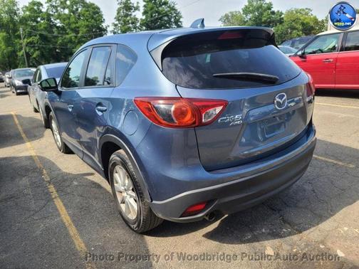 Blue 2014 Mazda CX-5 Touring