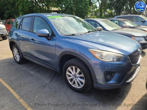 Blue 2014 Mazda CX-5 Touring