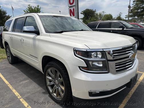 White 2015 Chevrolet Suburban 1500 LTZ