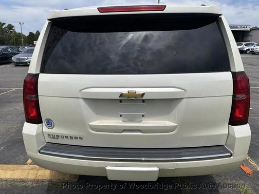 White 2015 Chevrolet Suburban 1500 LTZ