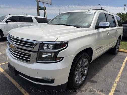 White 2015 Chevrolet Suburban 1500 LTZ