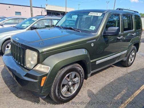 Jeep Green Metallic Clearcoat 2008 Jeep Liberty Sport