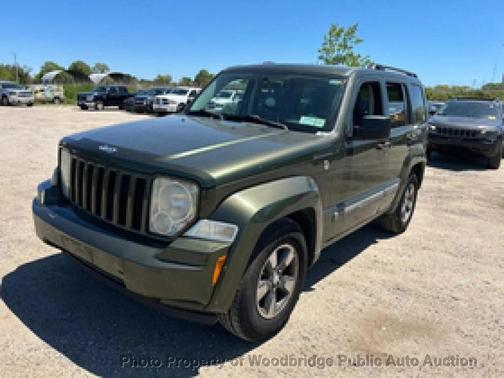 Jeep Green Metallic Clearcoat 2008 Jeep Liberty Sport