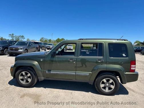 Jeep Green Metallic Clearcoat 2008 Jeep Liberty Sport